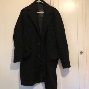 Men’s black Zara Peacoat